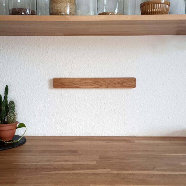 kleine magnetische Messerleiste | Eiche – Bild 5