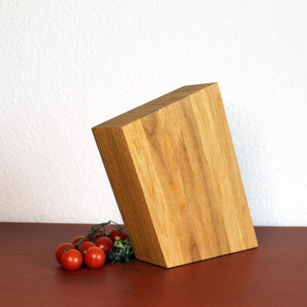 eleganter Messerblock | Eiche – Bild 6