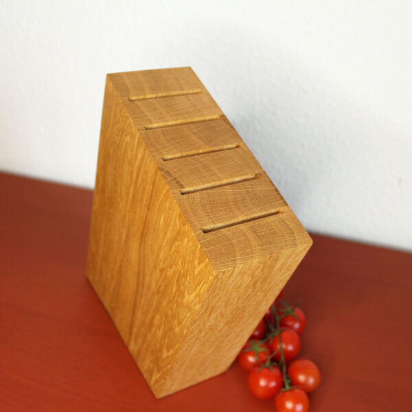 eleganter Messerblock | Eiche – Bild 5