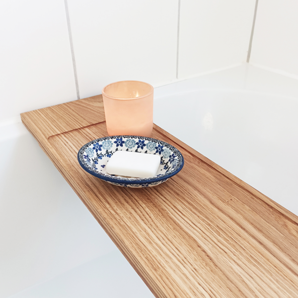 elegante Badewannenablage | Eiche – Bild 6