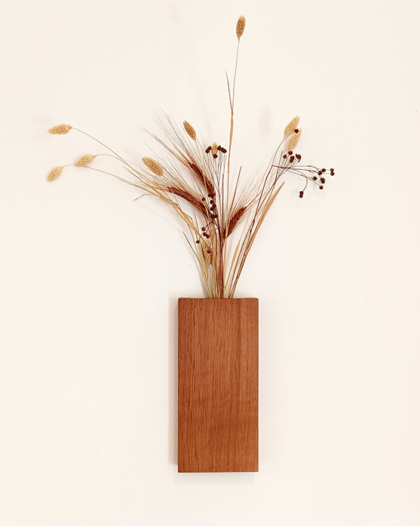 Trockenblumenvase | Eiche – Bild 2