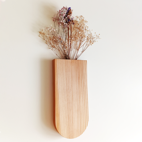 Trockenblumenvase | Fichte