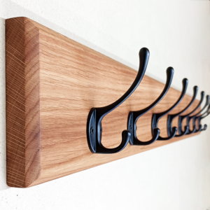 Garderobe eckig mit umlaufender Fase | Eiche