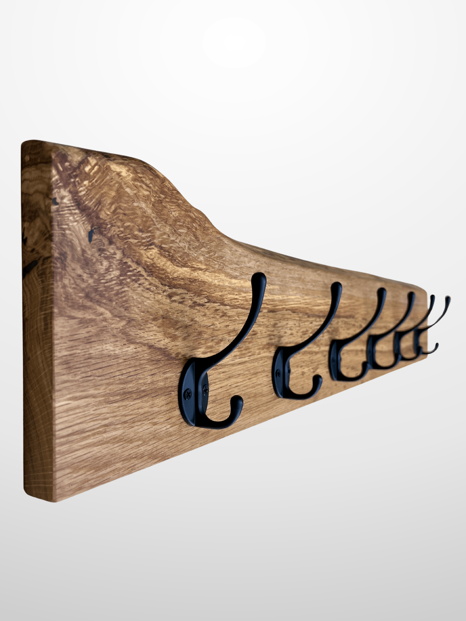 Garderobe mit natürlicher Baumkante | Eiche – Bild 6