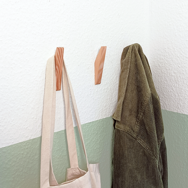 Garderobenhaken | recycelte Fichte – Bild 2