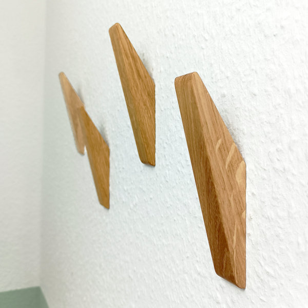 Garderobenhaken | Eiche – Bild 4