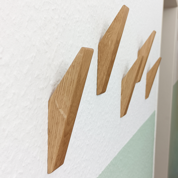Garderobenhaken | Eiche – Bild 6