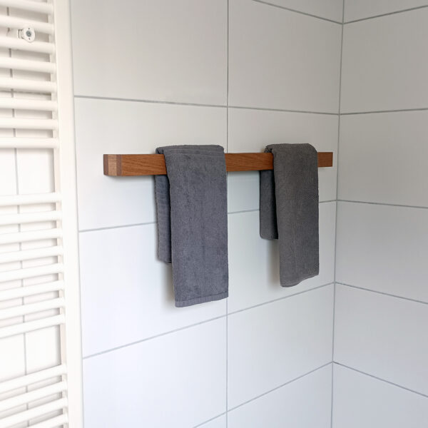 Duschtuchhalter | Eiche – Bild 4