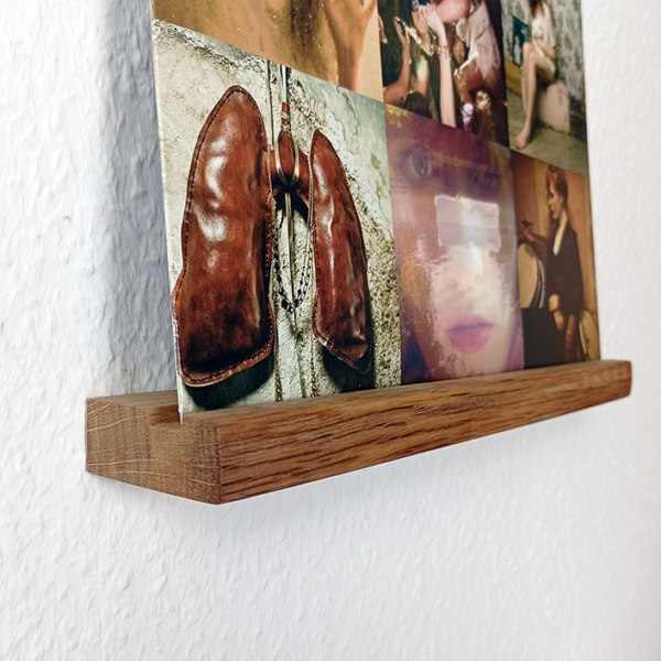 Schallplattenregal mit Baumkante – Bild 6