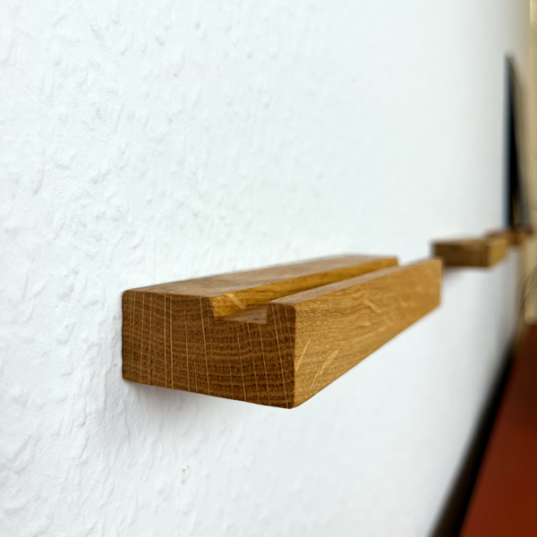 kleines Schallplattenregal | Eiche – Bild 3