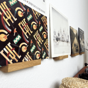 kleines Schallplattenregal | Eiche