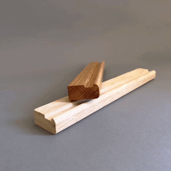 Schallplattenregal abgerundet | Eiche – Bild 3