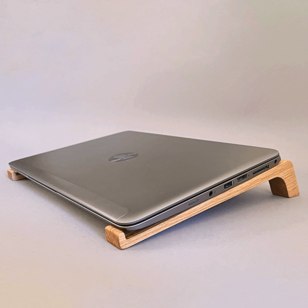 Laptopständer rund | Eiche – Bild 2
