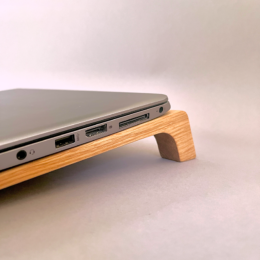Laptopständer rund | Eiche