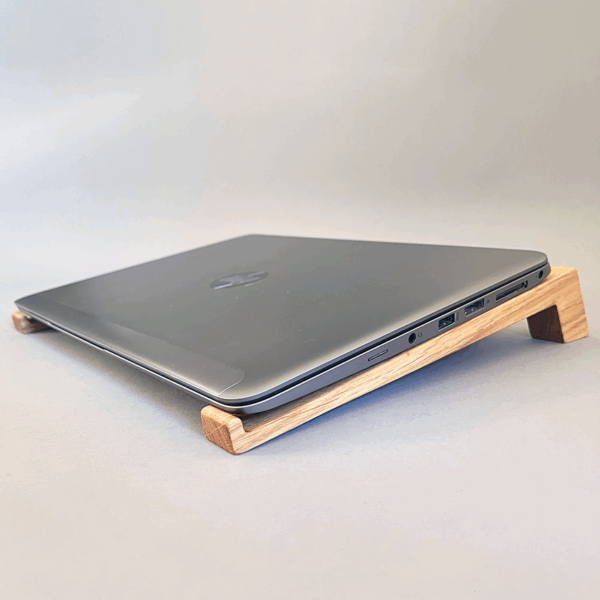 Laptopständer eckig | Eiche